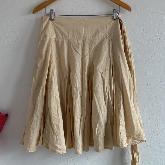 French Kiss Tan Skirt - Picture 3 of 7